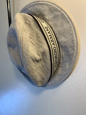 giorgio armani HAT woven Beige  - Image 1 of 4