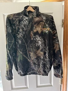 ScentLok Savanna EXT Camo Hunting Full Zip Jacket Size Large Realtree Nice - Picture 1 of 10