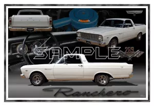 1966 Ford Falcon Ranchero Poster Print - Picture 1 of 1