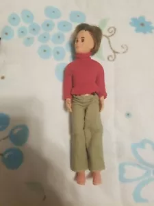 Vintage 1973 Mattel Sunshine Family Dad With Clothes Doll Multiple Joints 9 inch - Picture 1 of 2