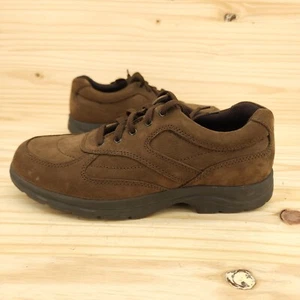 Lands End Women's Sneakers Sz 10 B Brown Suede Lace Up Walking Shoes Outdoor - Picture 1 of 10