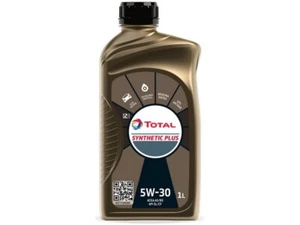 OLIO MOTORE AUTO SYNTHETIC PLUS TOTAL SUPER 5W30 LT 1 API SL/CF ACEA A5/B5 FORD - Foto 1 di 2