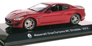 MASERATI GRAN TURISMO MC STRADALE CAR - 2012   - 1:43 -  INC STAND/CASE