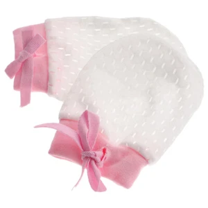 Anti Scratch Gloves Toddler Baby Boy Newborn Mesh Mittens Girls Mitts - Imagen 1 de 12