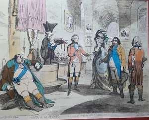 5 x Engravings 'Wife and No Wife' King George Five 1961 Sunday Times Ltd Edition - Picture 1 of 17