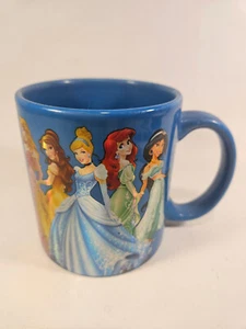 Disney Princess 20oz Blue Mug Iridescent Finish - Picture 1 of 5