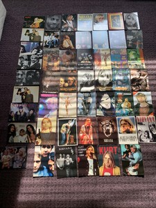 Nirvana Post Cards Bundle 50 Original 90s Rare Out Of Print Kurt Cobain Collect