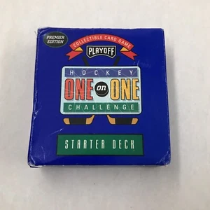 1995 Hockey One On One Challange Starter Deck Premier Edition 50 Cards - Picture 1 of 4