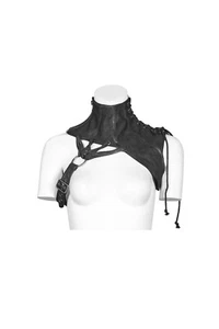 PUNK RAVE RITUAL BLACK HARNESS GOTH POST-APOCALYPTIC WS-260 NEW - Bild 1 von 12