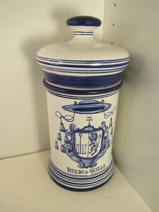 Albarello vaso pot Bulbo Scilla Talavera de la Reina Toledo Spagna Nicolas Varas - Foto 1 di 7