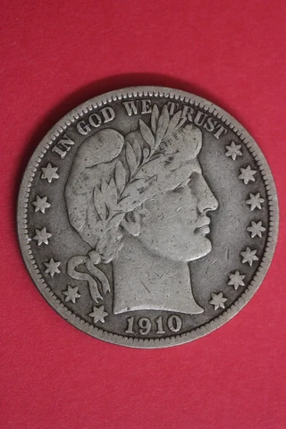 1910 S Barber Liberty Half Dollar Exact Coin Pictured Flat Rate Shipping OCE 26 Cover