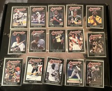 1991 Legends Sports Memorabilia Trading Cards Lot