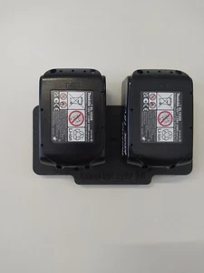 Akkuhalter 2 Fach Wandhalterung Akku Halter passend für Makita 18V & 14,4V Akku - Bild 1 von 5