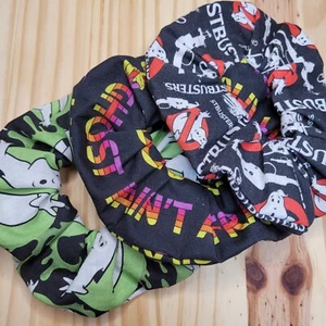 Ghostbusters Scrunchies | Handmade in USA | Langlebiges Silikon Elastisch - Bild 1 von 6