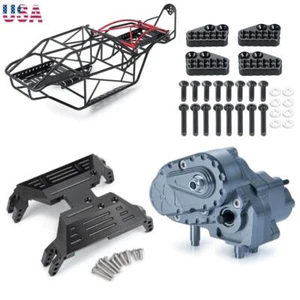 Metal Chassis Shock Cut-off Wave Box for 1/10 RC Crawler Axial Capra AXI03004 - Picture 1 of 36