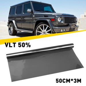 Mirror Tint Window Film Privacy Protect UV Reflective Sun Block For Home 50% VLT - Picture 1 of 7