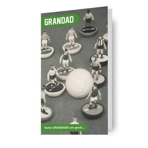 Football Father's Day Card Grandad Large Card with Envelope - Picture 1 of 4