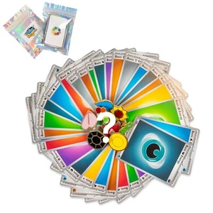 Pokemon Cards Mystery Packs / 25 Random Energy Cards / 1 Random Badge Pin / NEW - Picture 1 of 4