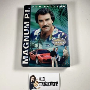 Magnum PI Season 3 DVD Tom Selleck Complete Third Season 3 Discs Sealed - Picture 1 of 7