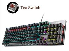AOC GK410 Mechanical Gaming Keyboard RGB lighting anti ghosting Tea Switch