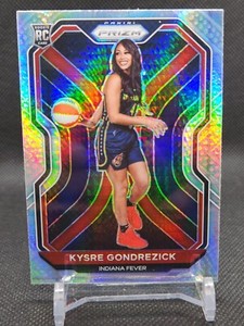 Kysre Gondrezick - 2021 WNBA Prizm - Hyper Parallel #92 - Rookie RC - Fever