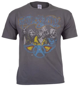 Aerosmith T-Shirt offiziell Vintage Foto Logo L XXL NEU - Bild 1 von 6