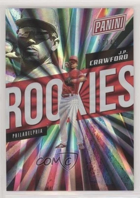 2018 Panini National Convention Rookies Rainbow Spokes /49 JP Crawford Rookie RC - Image 1 of 2