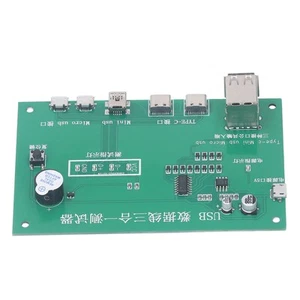 USB-Kabeltester Test Board Kurzschluss Leerlaufprüfung Modul Für - Photo 1/23