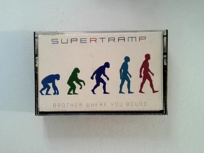 Supertramp Brother Where You Bound Cassette 1985 A&M Chrome - Image 1 of 2