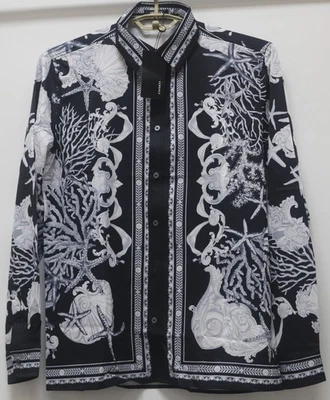 NEW Men's Versace long sleeved shirt SIZE L 11032 - Image 1 of 4
