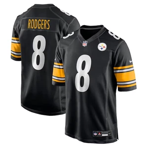 Aaron Rodgers Pittsburgh Steelers Football Trikot 2025/2026 NFL 8 Jersey 25/26 - Bild 1 von 1