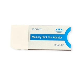 Sony MSAC-M2 Genuine Camera Memory Stick Duo Adaptor / Adapter - Picture 1 of 3