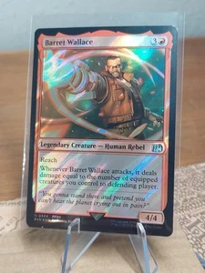 1x Barret Wallace, Surge Foil, Final Fantasy, Magic MTG NM - Foto 1 di 1