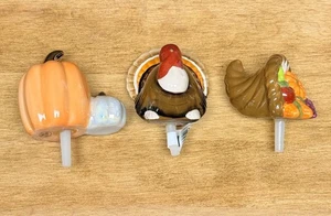 Lot 3 Nora Fleming Thanksgiving Minis! Kürbisse A02, Türkei A47, Füllhorn A162 - Bild 1 von 17