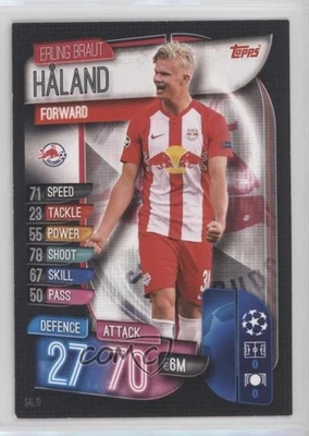 2019-20 Topps UCL Match Attax US Edition Erling Haaland Braut Haland Rookie RC - Image 1 of 2