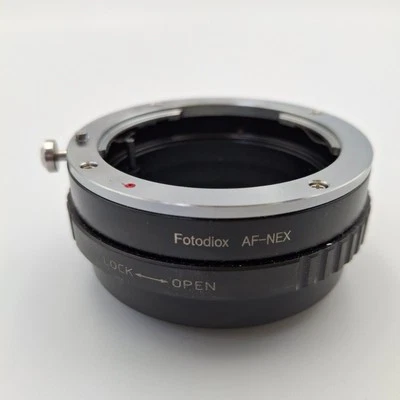 FOTODIOX AF-NEX Adapter For SONY A MOUNT Lens to SONY NEX E MOUNT (refB) - Image 1 of 4