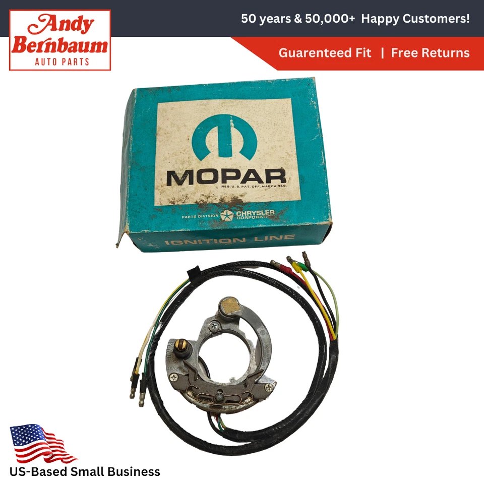 Interruptor de señal de giro con cableado 1939389 Dodge Truck D300 D200 D100 1961-1968 nuevo en stock Foto 1 de 4