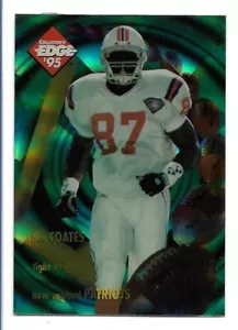 Ben Coates 1995 Collector's EdgeTech Quantum #30 New England Patriots - Bild 1 von 2