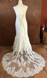 Stella York Fit-and Flare Style Wedding Dress Size 10 - Picture 1 of 12