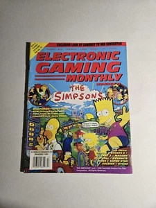 Electronic Gaming Monthly Issue 17 SIMPSONS Video Game Magazine December 1990 - Picture 1 of 4