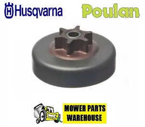 OEM HUSQVARNA 501628301 CHAINSAW SPROCKET POULAN 3416 3816 4018 3/8" 530057905 - Picture 1 of 1
