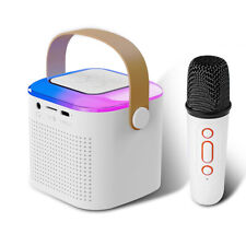 Bluetooth Speaker Karaoke Machine For Adults Kids with 2 Wireless Microphones US