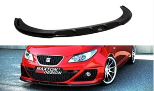 Ibiza 6J FR 2008-2012 - Stoßstange Frontklinge Tuning schwarz glänzend - Bild 1 von 1