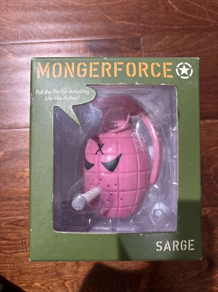 Kidrobot 2006 5" Pink Glow Sarge Big MONGERFORCE Grenade NO FIRMADO Foto 1 de 4