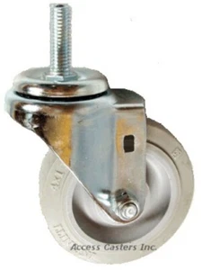4PB2IS 4" Threaded Stem Swivel Caster, Non Marking Wheel, 300 lb. Capacity - Imagen 1 de 1
