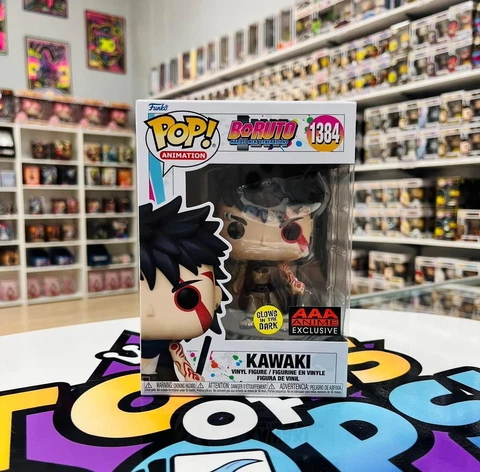 Boruto: Naruto Next Generations - Kawaki GLOW #1384 Funko Pop AAA Exclusive Cover