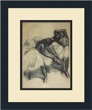 Edgar Degas Two Dancers Custom Framed Print