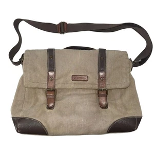 Bolso de hombro/mensajero de lona Cremieux - Imagen 1 de 15