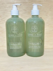 Lot 2-Sand + Fog Eucalyptus Mint Scented Hand Soap 15.7 fl Ea Exp 5/27- (Glass) - Picture 1 of 2