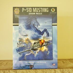 Puzzle puzzle HorsePower P-51D Mustang 357th Fighter Group 550 pièces neuf
